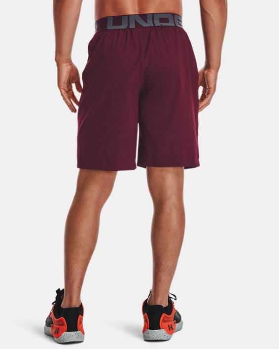 男士UA Vanish Woven短褲, Maroon, pdpMainDesktop image number 1
